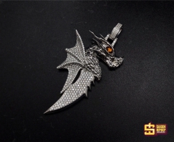 Mặt Dây Chuyền Dao Rồng Kunai - Rapper Killer.D